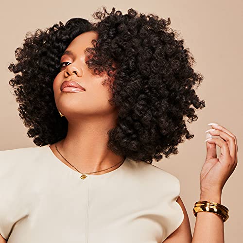 African Pride Moisture Miracle Leave-In Cream with Baobab Oil & Coconut Oil for Coily & Curly Hair, Adds Moisture, Helps Repair & Strengthen, 18 oz