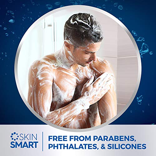 Dial Men 3 in 1 Body, Hair and Face Wash, Recharge, 32 Fl Oz, Cedar Leaf Scent, Cleanses Deep + Gentle on Skin with Clean Rinse Technology (Pack of 2)