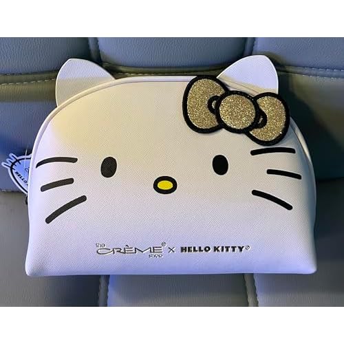 The Creme Shop x Hello Kitty Golden Icon Makeup Pouch Limited Edition