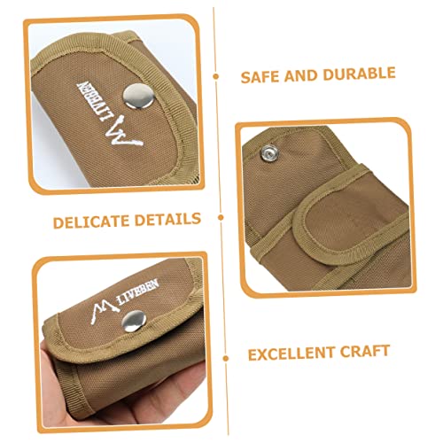 2pcs Razor Storage Bag - Oxford Cloth Protector Case for Safety Razor and Nail Clipper - Travel Male Container