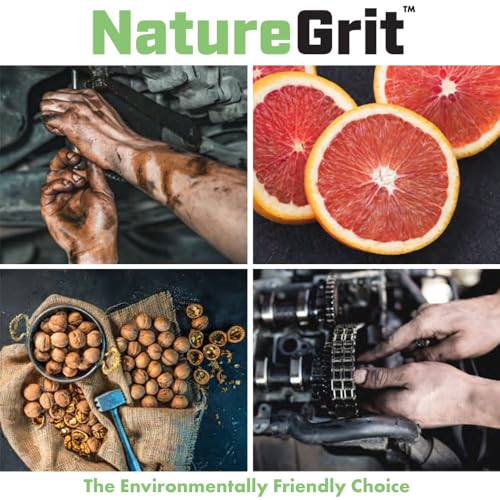 NatureGrit ? Heavy Duty Industrial Hand Soap Cleaner Refill ? Walnut Shell Conditioners for Skin Protection for Auto Mechanics, Manufacturing, and Anyone with Working Hands - 3-liter (Single Refill)