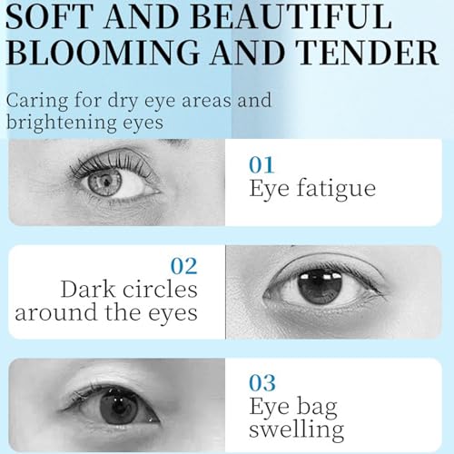30 Pairs Lip Mask Under Eye Masks Patches, Crystal Collagen Hydrating Moisturizing Smoothing Lips Gel Pads for Puffy Eyes Bags,Dark Circles,Puffiness,Fine Lines,Wrinkles,Anti-Aging Blueberry