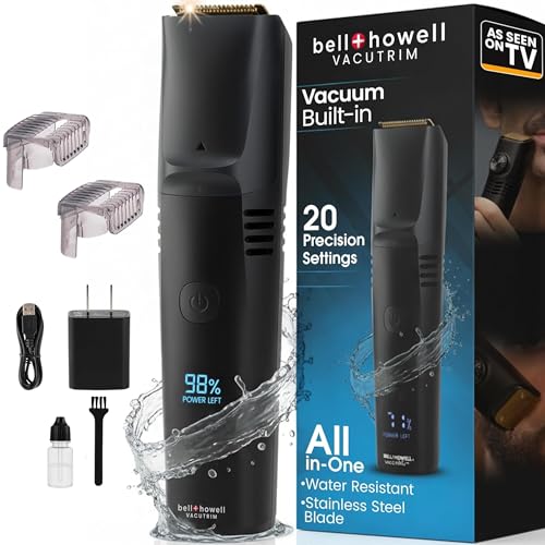 Telfun Detachable Head & Body Hair Shaver, Magnetic Electric Razor for Fast Shaving