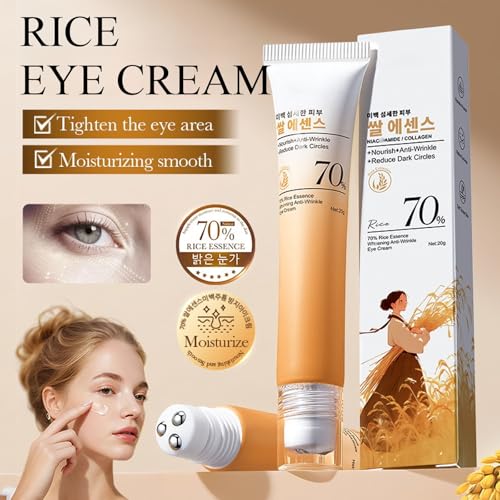 INSEEK Rice Skin Care Set, Moisturizing Skincare Gift Set for Women, Deeply Hydration Nourish Skin and Improve Dry Rough Skin, Improve Skin Elasticity, Skincare Routine Kit for Women
