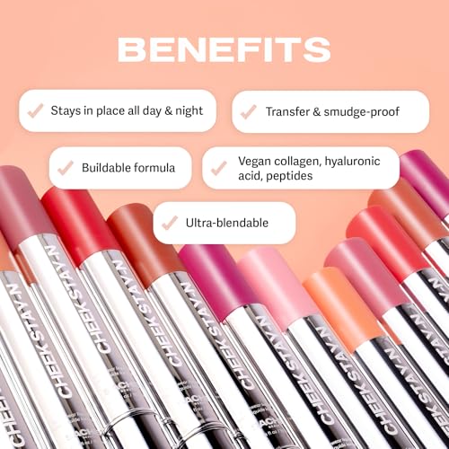 Sacheu Cheek STAY-N Liquid Blush for Cheeks ? High Pigment, Buildable, Lightweight Cream Blush for Dewy Radiant Flushed Cheeks ? Long-lasting & Cruelty Free, Pretty in Pink Duo