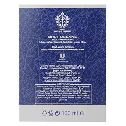 Brut Aftershave 100ml Oceans