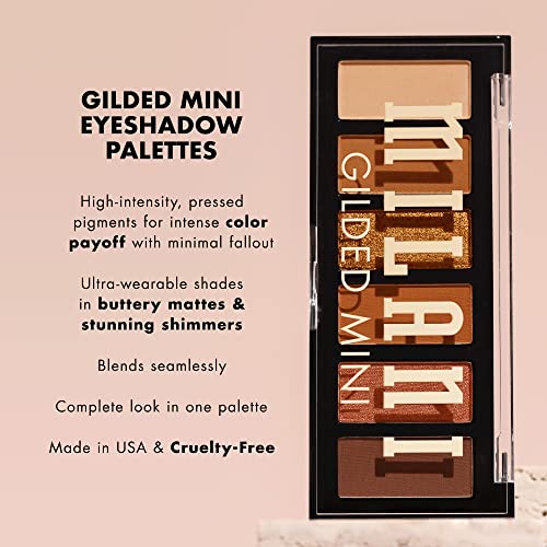 Milani Eyeshadow Primer + Gilded Mini Eyeshadow Palette - Call Me Old Fashioned