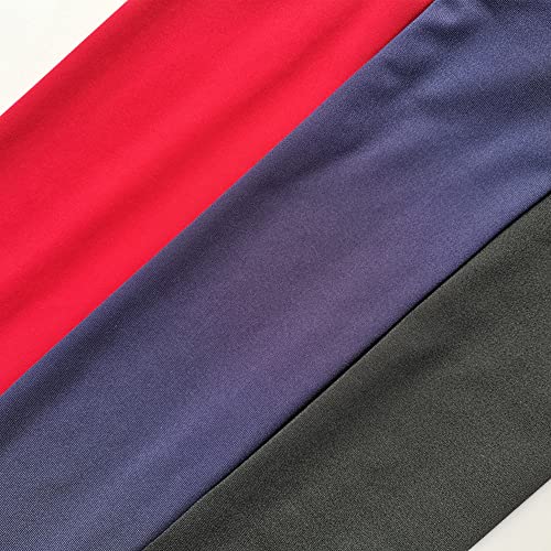 Dreadlocks Tube Socks for Long Dreads Braids Women Men Spandex Sleep Caps Jumbo Twists Hair Covers Shower Caps(Black,Red,Navy Blue)