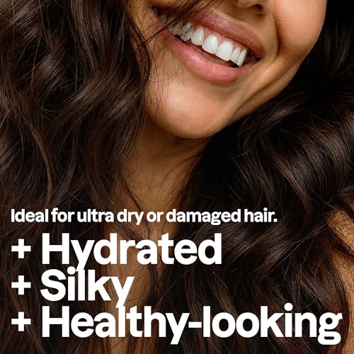 ATTITUDE Moisture Rich Hair Shampoo, EWG Verified, For Dry and Damaged Hair, Naturally Derived Ingredients, Vegan and Plant Based, Quinoa and Jojoba, 16 Fl Oz (Pack of 6)