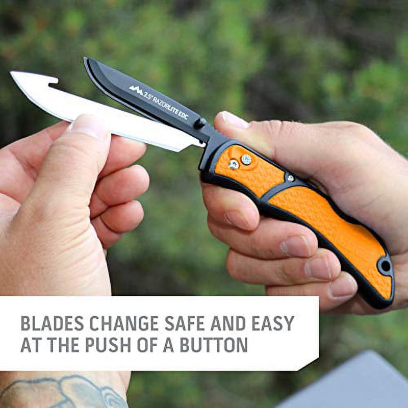 Outdoor Edge Razor Series Knife Replacement Blades 3.5-Inch 24-Pack