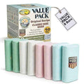 Amish Farms Soap Value Pack? 8 Easy-to-Grip Hydrating Bars (5 oz Each, 2.5 lb) | Cold-Process, USA Made for Sensitive Skin, Face, Hair & Body | Gentle Clean Scent Original Recipe ? Tin Tub Collection