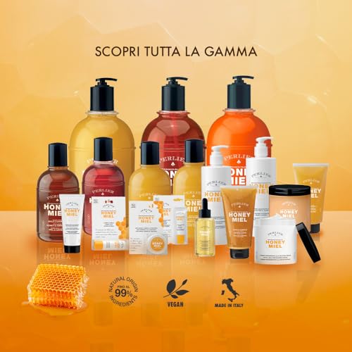 Perlier Honey Miel Scrub Corpo Dolce Miele e Zucchero Gommage Corpo 500gr, Made in Italy [Italian Import]