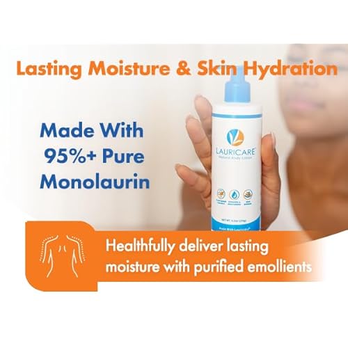 Natural Body Lotion Made With Lauricidin for Dry Skin