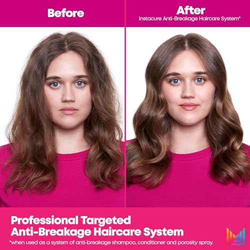 Matrix Instacure Anti-Breakage Shampoo & Conditioner Set - Repairs & Strengthens Hair, Reduces & Prevents Breakage & Frizz, For Dry, Damaged, Color Treated & Brittle Hair, Vegan