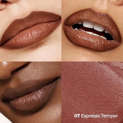 Laka Stain Lip Liner, 0.7g/0.02oz, Rich Creamy Long Lasting Color, Waterproof & Transfer-Proof, Easy Drawing with Smooth Application (#07 Espresso Temper)