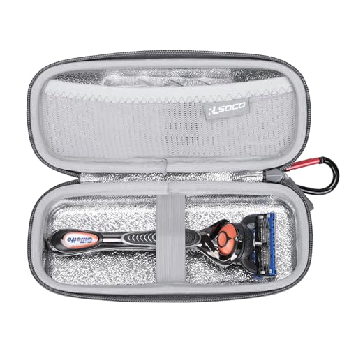 RLSOCO Case for Razors,Hard Case Compatible With Gillette Fusion5 & Proglide Shield Men's Razor (Bag Only)