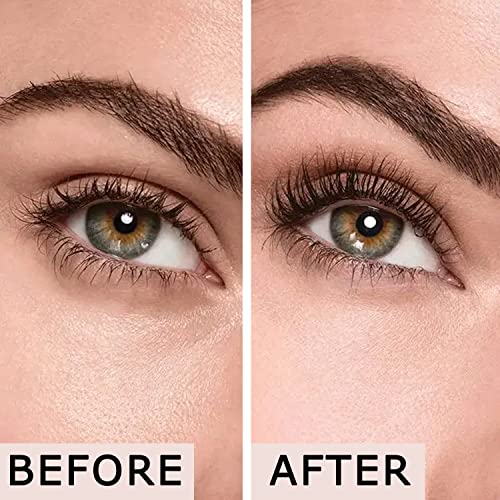 Youngfocus 3D Silk Fiber Lash Mascara, Lengthening and Thick, Volume, Long Lasting, Waterproof & Smudge-Proof, All Day Full, Long, Thick, Smudge-Proof Eyelashes-Best Gift