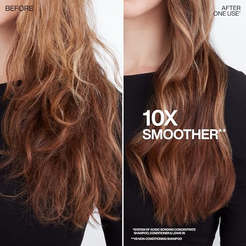 Redken Acidic Bonding Concentrate Mini Kit ? Strengthening Shampoo, Conditioner & Leave In Treatment for Damaged Hair, Reduces Breakage & Split Ends, Travel Size