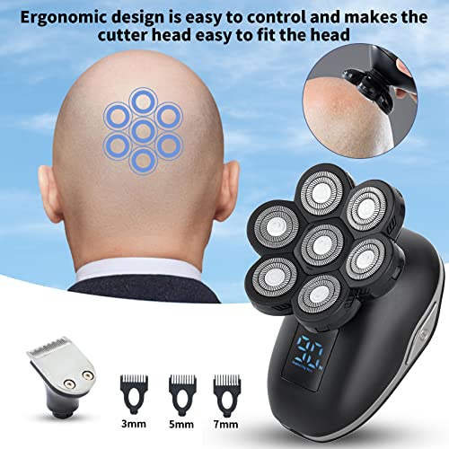 Head Shavers for Bald Men+UPTARD 7D Blade Replacement Heads
