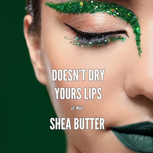 Mynena Deep Forest Green Matte Liquid Lipstick | Long-Lasting Comfort | Smudge-Proof Transfer-Resistant | Full Coverage Non-Drying | Vegan & Cruelty-Free | All-Day Wear Lip Color | Jocelyn