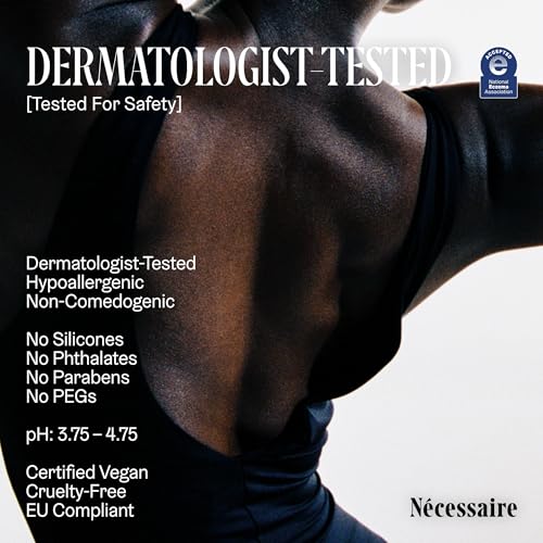 N?cessaire The Body Serum ? Fragrance-Free Hyaluronic Acid Body Serum for Women+ Men. Niacinamide Firming Body Lotion ? Fast-Absorbing for Sensitive + Eczema-Prone Skin. 150 ml / 5.1 fl oz.