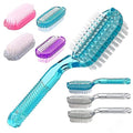 Nail Scrub Brush Handle Grip Foot Brush Fingernail Brush Soft Stiff Bristles Scrubber Nails Toes Cleaning Brush for Men Women Kids,8 PCS