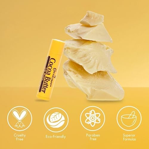 COCOCARE Lip Balm, Cocoa Butter, 0.15 Ounce