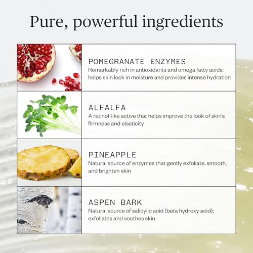 Ursa Major Natural Face Mask | Exfoliates, Brightens and Clarifies Skin | Vegan, Cruelty-Free, Non-Toxic (1.57 fluid ounces)