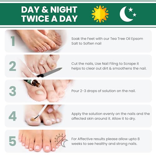 Citrus Detox Foot Soak With Epsom Salts - for Foot Callus, Immune Boost, Damaged Toenail, Athletes Foot, Pedicure & Toenail Repair Liquid