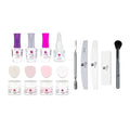 Revel Nail Dip Powder Starter Kit with Dip Powder Liquids & Tool Set, Fabulous in French