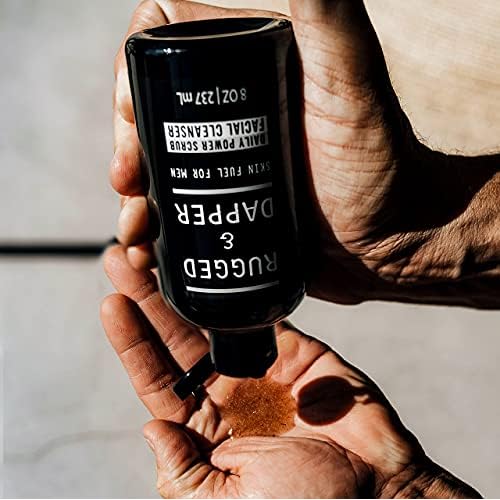 RUGGED & DAPPER Men's Lip Balm & Face Cleanser Bundle: Hydrates, Moisturizes, Protects - Skincare Bundles