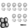 OFFICIAL PRO series 8 pcs Head shaver replacement blades for FREEBIRD PRO head shaver