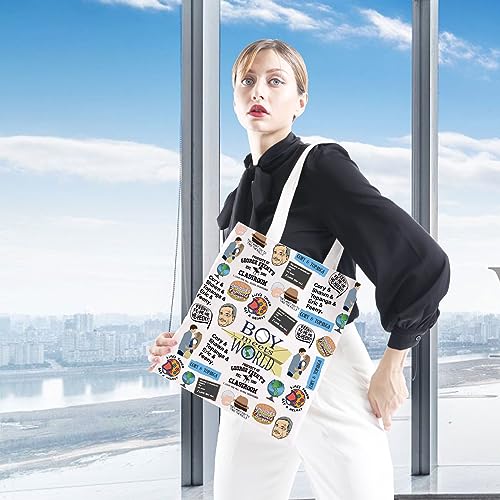 GJTIM TV Show Inspired Gift TV Show Merchandise Gift Birthday Present Tote Bag For Comdey Fans