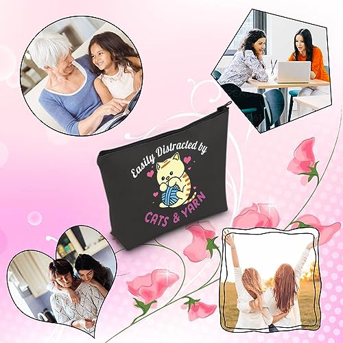 XYANFA Wondderrland Fairy Tale Makeup Bag Movie Fans Gift Cosmetic Bag For Cartoon Lover Zipper Pouch