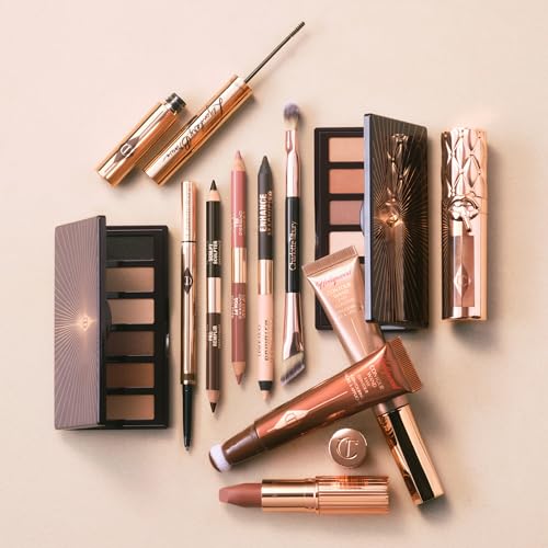 Charlotte Tilbury Super Nudes Eyeliner Duo - Long-Lasting Matte Gel Formula with Black-Brown & Nude Shades - Intense Pigment, Easy-Glide, Dual-Ended Eye Pencil