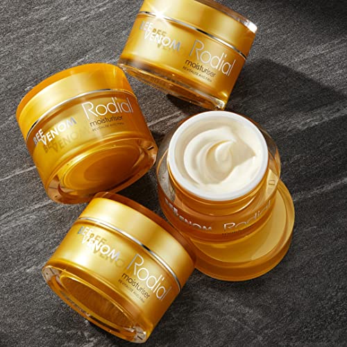 Rodial Bee Venom Moisturizer Deluxe Cream, Intensive Hydrating Face Cream for Firmness & Elasticity, with Bee Venom, Juvinity & Hyaluronic Acid, 0.5 fl oz