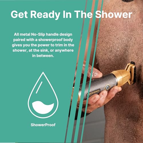 Conair Men All-in-One Trimmer for Men - Nose Hair, Beard, Mustache, Body Hair Trimmer - 19 Piece Men's Grooming Kit for Manscaping- Showerproof - Rechargeable