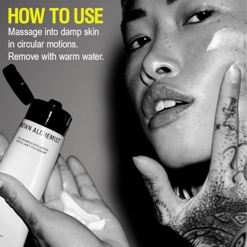 Grown Alchemist Polishing Exfoliant. Gentle Face Smoothing with Pink Grapefruit & Glucomannan Extract, 75mL