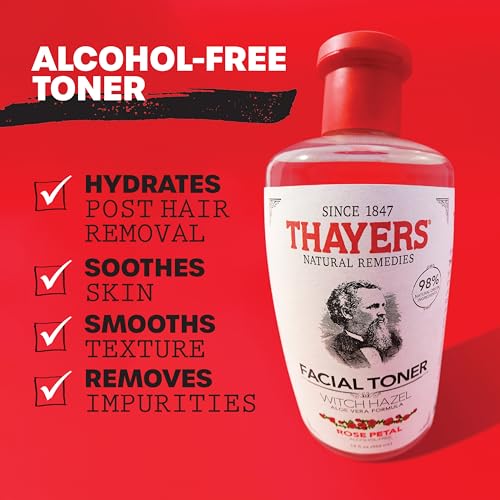 Smooth Skin Superstars: Magic Razorless Shave Cream with Shea Butter and Thayers Alcohol-Free Unscented Toner with Witch Hazel, Hair Removal Routine for Smooth and Bump-Free Skin All Over Body