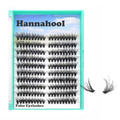 50D Hairy Cluster Volume Lashes Mixed 8-16mm Natural Long Soft Lightweight Individual False Eyelashes Wispy Lashes Makeup DIY Eye Lashes Extensions (50D-8-16MM Mix)