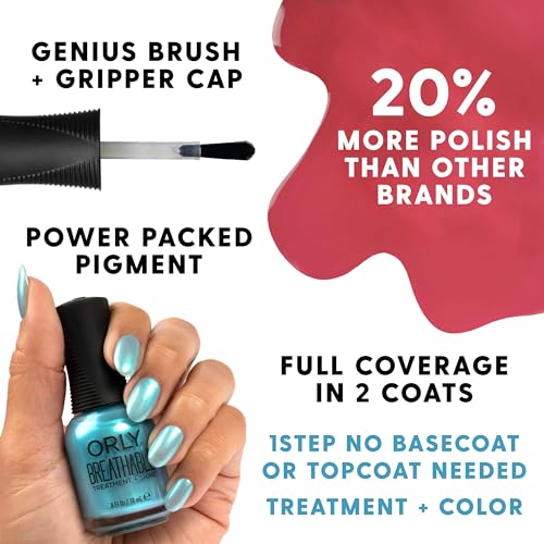 Orly Nail Polish Breathable Fall/Holiday Collection Spice it Up | Nail Colors for Fall and Winter (Yam it Up)