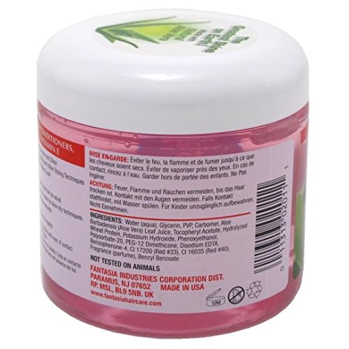 Fantasia Gel 16oz Hard To Hold (Pink) (2 Pack)