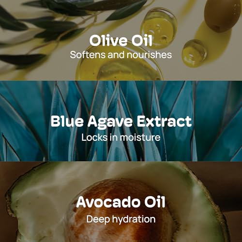 MIXIK Glossy Lip Serum, Ultra-Hydrating Lip Oil with Blue Agave, Olive & Avocado Oils for Soft and Smooth Lips, Long Lasting Moisture without the Sticky Feel (Clear Oasis)