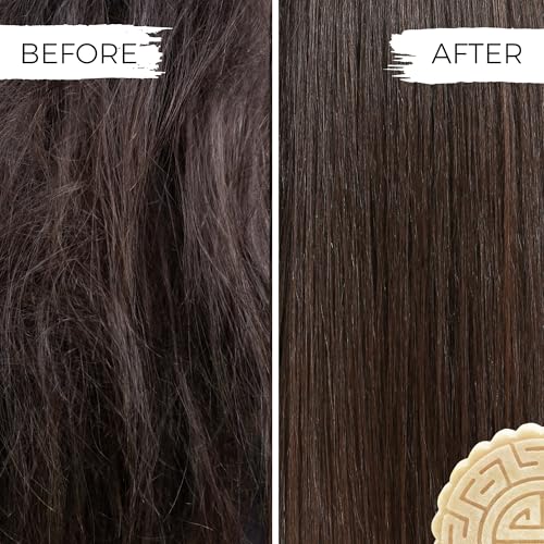 Viori Hidden Waterfall Shampoo and Conditioner Bar Set Made with Rice Water - Handcrafted Sulfate Free Shampoo and Conditioner