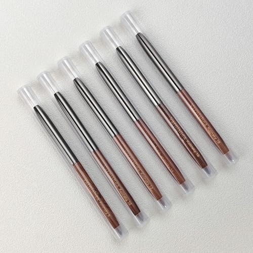 100% Pure Kolinsky Hair Acrylic Nail Brush Sandalwood Handle Professional Manicure Brushes for Powder Nail Acrylic Application - Salon & DIY Nail Art Essentials - Size 18, 1.0 Count