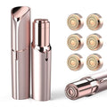 Facial Hair Remover for Women Gold Color with 6-pc Pack