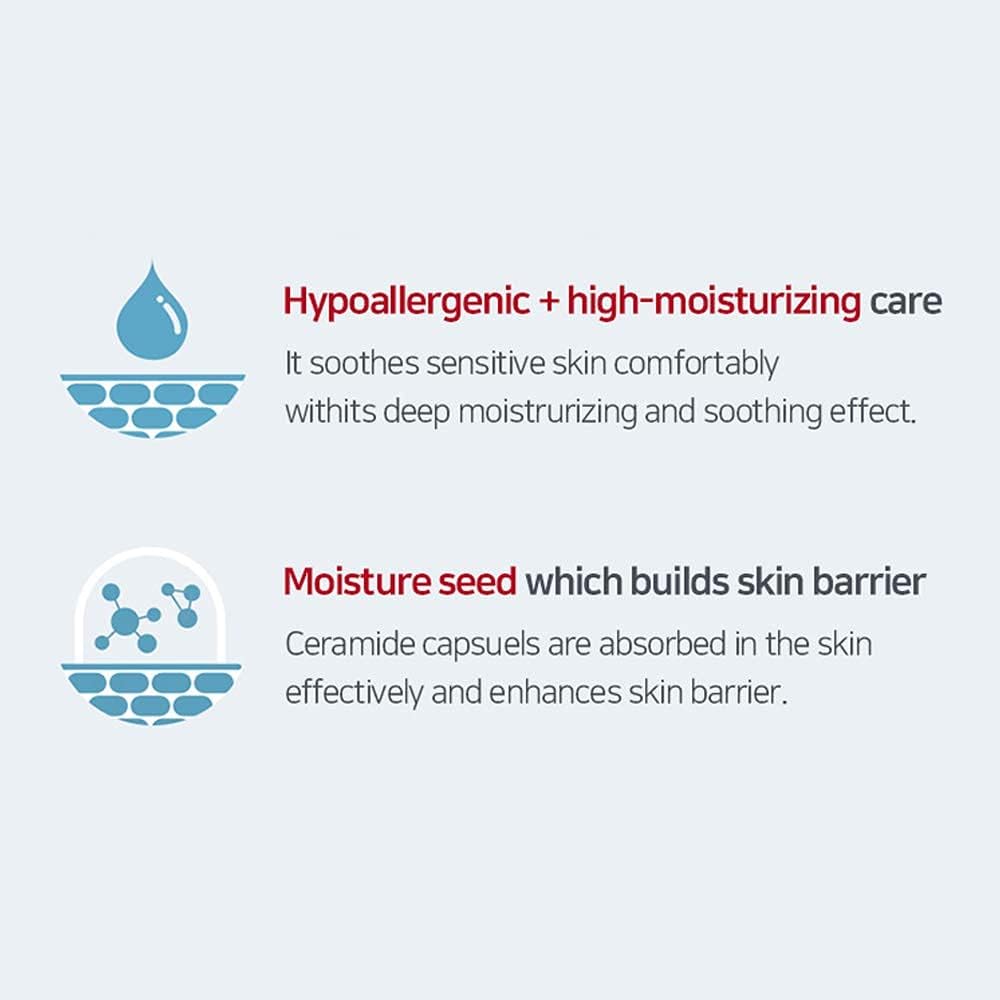Illiyoon Ceramide Ato Concentrate Cream | Moisturizer for Dry & Sensitive Skin, 100hr Lasting Hydration, For Face & Body, Gentle for Infants, Moisture Barrier Repair, Vegan Certified, 2.53 fl.oz.