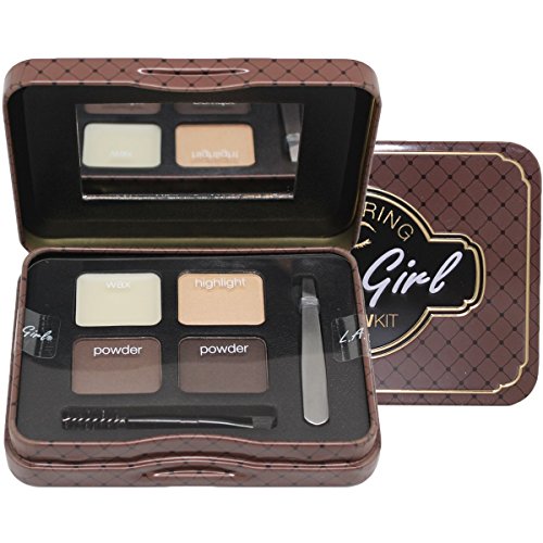 L.A. Girl Inspiring Brow Kit, Dark and Defined GES343 (Pack of 2)