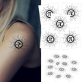 Pi Tattoo Pi Day Tattoos Pi Symbol Temporary Tattoos Math Stickers Party Favors Classroom Gifts Decorations