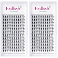 Premade Fans Eyelash Extensions 12D 0.07 D Curl Mixed Tray Premade Lash Fans Middle Stem Lashes Extension Premade Volume Fans Pro Point (12D-0.07-D, 15-20mm) (Pack of 2)